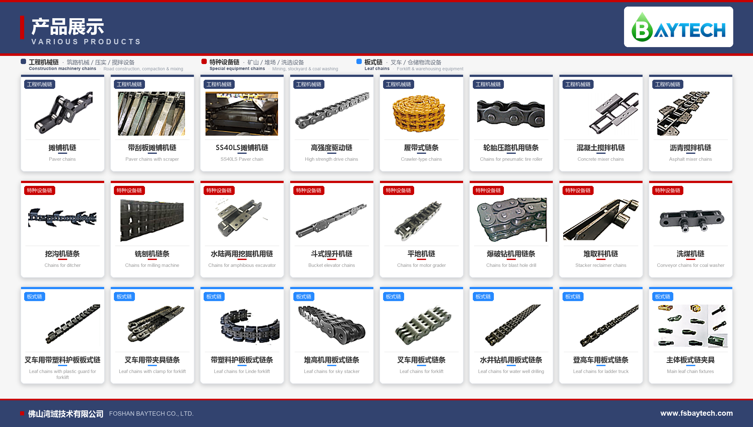 Various Chain Products
